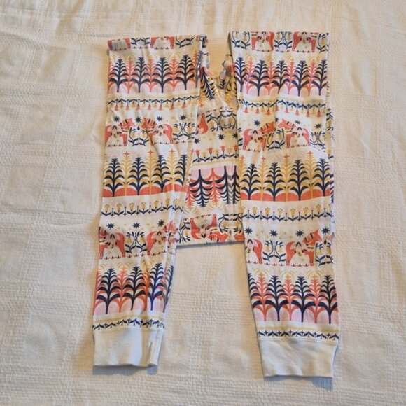 Hanna Andersson girls size 150 or 12 pajama bottoms horse guc for fade - Picture 4 of 4